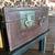 Vintage Chinese Triangular Table Box On Wood Base 8 thumbnail