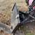 8' Ploy snowplow for skid steer with nylon cutting edge 2 thumbnail
