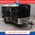 2026 Interstate 6X12 Victory Enclosed Cargo Trailer Black 1 thumbnail