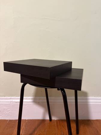 IKEA LACK Floating Wall Shelves (Set of 2) – Black-Brown 1