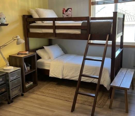 High bed two twin for 1 dollar 1
