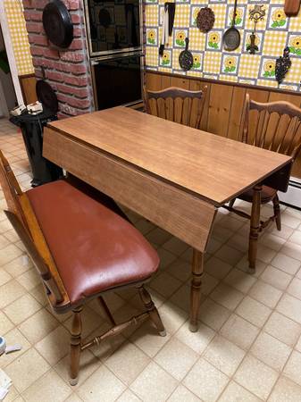 Vintage kitchen table set 1
