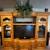 Oak Entertainment Center 1 thumbnail