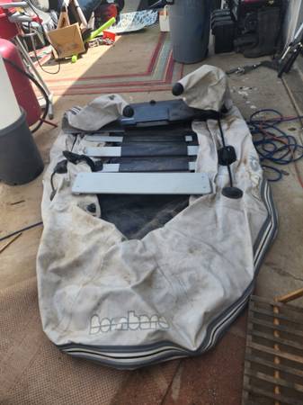 9ft Zodiac Bombard Max 3+ ROLL UP TENDER. 1