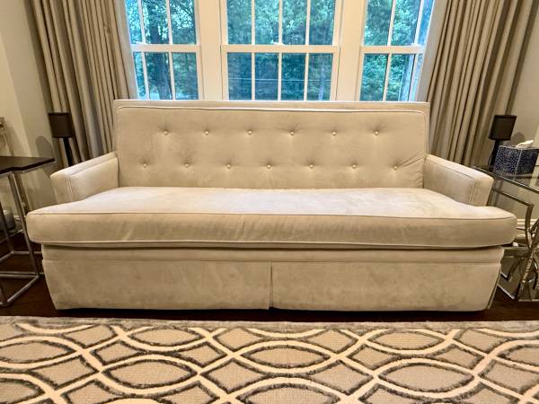 Two gray sofas – in great condition 1
