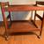 Solid Teak food cart 1 thumbnail