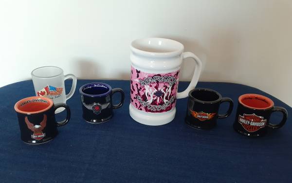 Harley-Davidson Collector Barware Set - 5 Mugs/Steins 1
