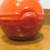 Le Creuset Cerise Red BBQ Sauce Pot with Lid, Used 10 thumbnail