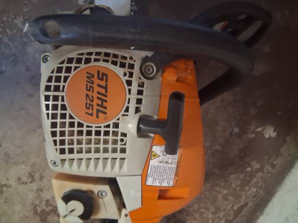 Stihl ms251 Chainsaw 16" rollomatic e bar 1