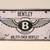 Bentley Distressed Tin Metal License Plate Sign - New 2 thumbnail