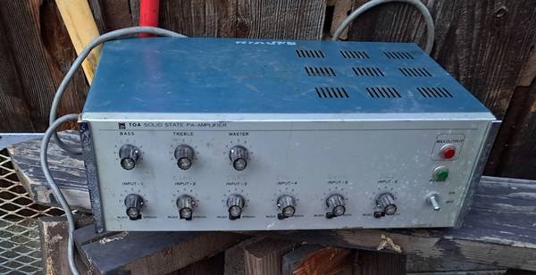 A Pa amplifier 1
