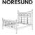 IKEA Full Size Bed Frame Black Iron Metal Ornate Style 2 thumbnail