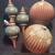 Large hand painted Christmas Ornaments Antiques 3 thumbnail