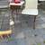 Mid / century atomic era wire telephone bench B114 3 thumbnail