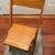 Vintage Snyder All Wood Slatted Folding Chair USA 7 thumbnail