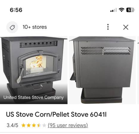 Corn stove 1
