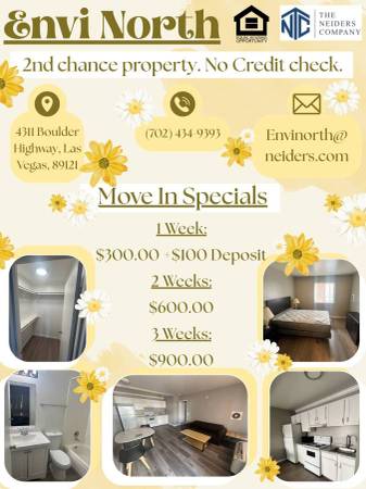 Move in Special 💚 Evictions Accepted 💚 1