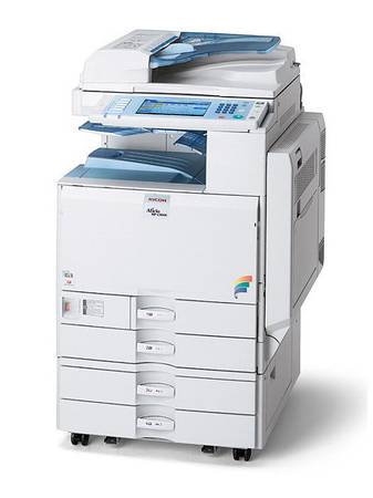 Ricoh Aficio MP C2500 Color B&W Commercial Printer Copier 1