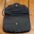 Shoulder/Hand/Crossbody Bags - Black Beaded, Embroidered Bird, Blue 10 thumbnail