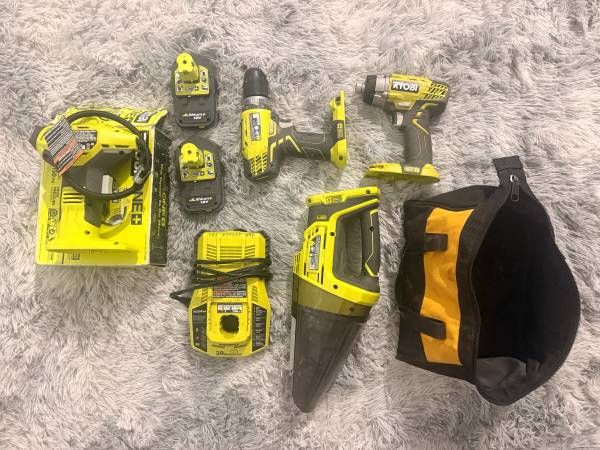 Ryobi tools mix 1