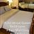 Solid wood queen size bed 1 thumbnail