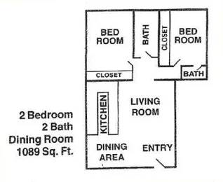 $1,908 / 2br - 1089ft2 - 2 Dormitorios/2 Baños, Techo Elevado en el Piso de Arriba | Especial: ¡Un Mes Gratis! (Gateway)63668370978817121