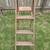 Used Vintage 4 Foot Folding Wood Step Ladder (3 AVAILABLE) 12 thumbnail