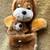 VINTAGE 1985 LTD Commodities Dog Hand Puppet w/ Puppy in Pouch! 1 thumbnail