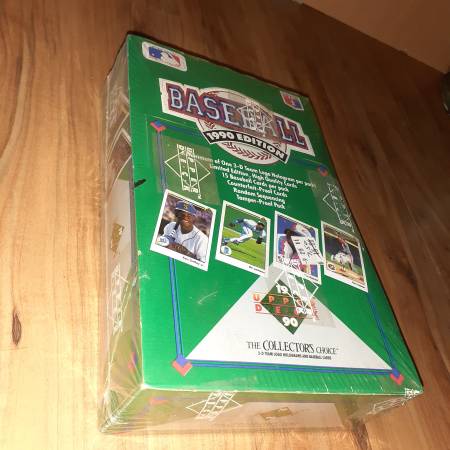 Upper deck 1990 un-opened box 1