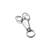 Tiffany 1837 Makers Valet Key Ring - Sterling Silver + Stainless Steel 2 thumbnail