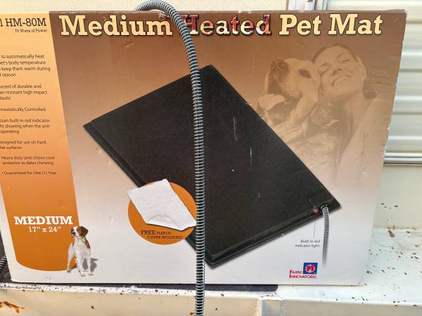 Heated pet mat 1