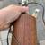 Mid Century / Danish Modern turned teak cylinder table lamp A23 9 thumbnail