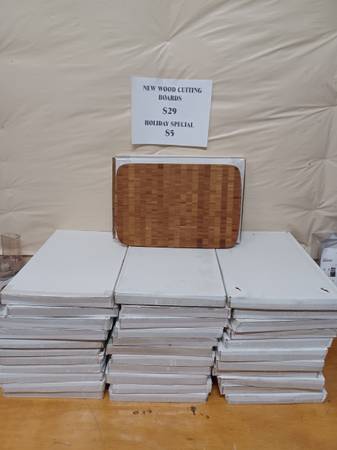 NEW Bamboo CUTTING BOARD - HOLIDAY SPECIAL 1