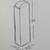 howard miller grandfather clock with curio [SR] 2 thumbnail