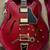 Epiphone Back to the Future ES-345 Semi-Hollow Electric Guitar Cherry 3 thumbnail