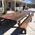 Spanish House Trestle Dining Table - Free Delivery 12 thumbnail