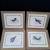 Four Framed Bird Prints by Lizar 1 thumbnail