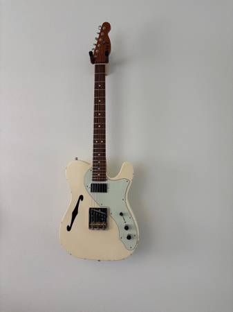 ギター MJT guitar telecaster thinline MJT Thinline Complete Guitar Review (VTL) - Worship Tutorials