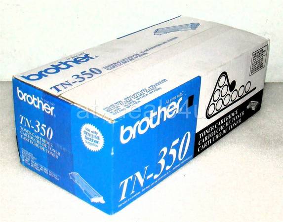 Brother TN-350 Toner Cartridge NIB Sealed 1