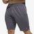 Eastbay Men's Half Court Basketball Shorts | Size M | Grey/Black | NEW 1 thumbnail