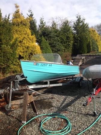 14 Foot Boat, Motor, Trailer 1