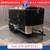 2025 Interstate 6 X 12 Victory Cargo Trailer Black 1 thumbnail