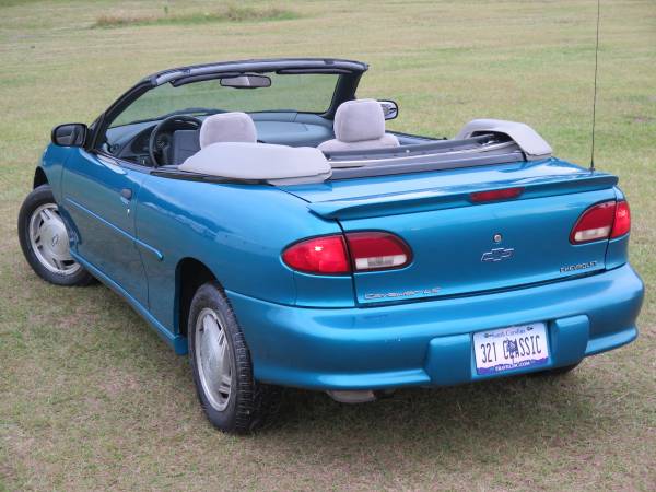 1997 CHEVROLET CAVALIER LS CONVERTIBLE - $3.999 (Mullins)63499786371715121