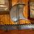 Rare handcrafted 1950’s long metal steel Viking ship 2 thumbnail