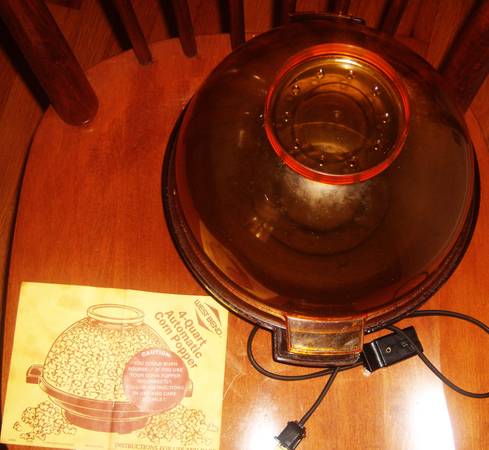 Popcorn Machine; Like New 1