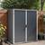 New 5 x 3 FT Outdoor Storage Cabinet Plastic Shed Patio Storage Shed with Stable 1 thumbnail
