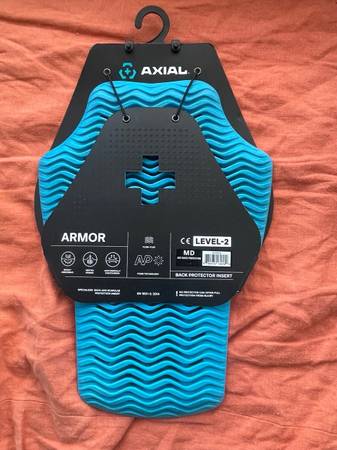 Axial Back protector insert for motorcycle jacket 1