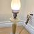 Two Vintage Electric Lamps With Marble Base 3 thumbnail