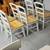 White Dining Room / Kitchen Chairs - set of 6 $150 4 thumbnail