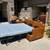 free - leather sleeper couch - good condition 11 thumbnail